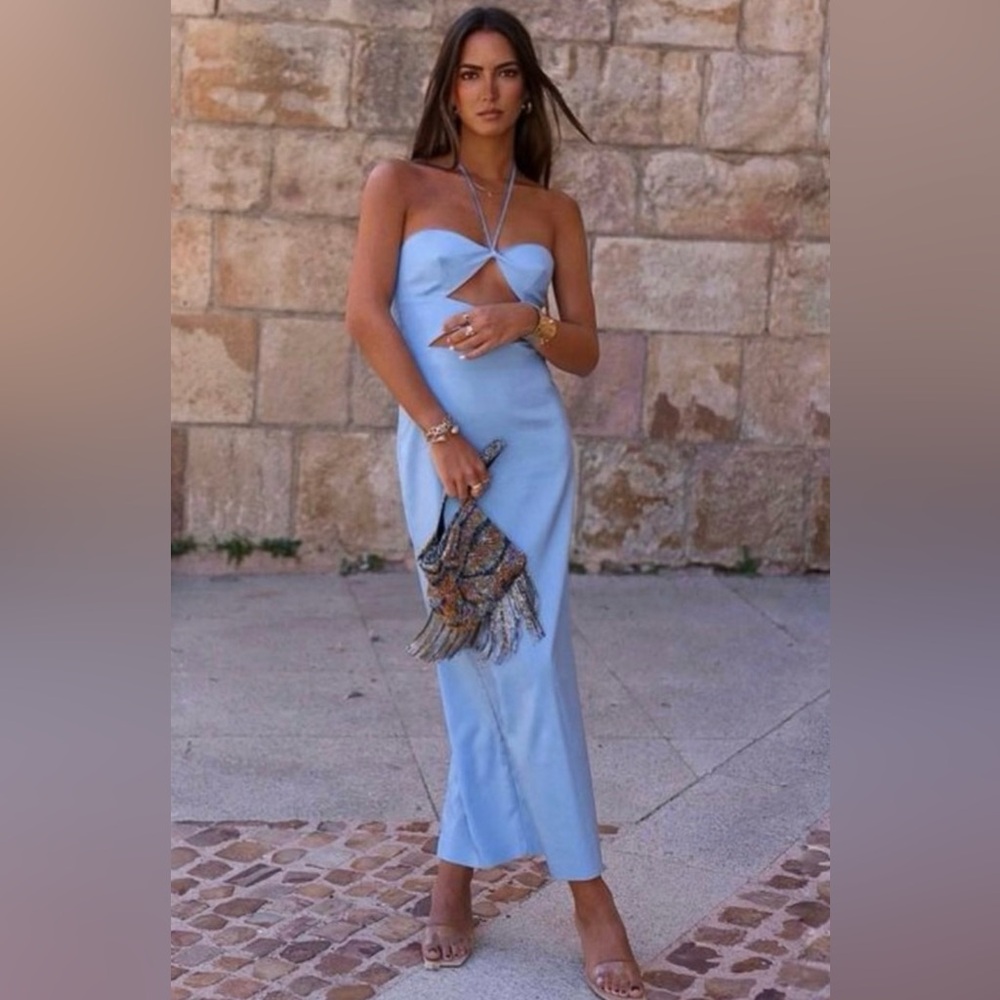 Zara Midi Cutout Dress